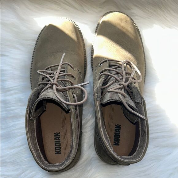 Kodiak Olive Lace-Up Boots Outdoors Waterproof Size 8 - Picture 6 of 15